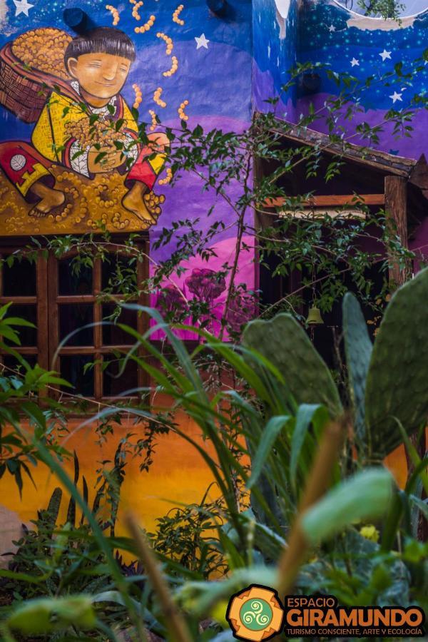 Hostel Eco Cultural Giramundo San Marcos Sierras Exterior foto