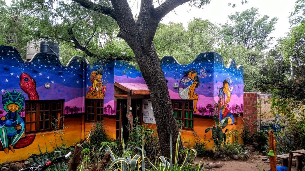 Hostel Eco Cultural Giramundo San Marcos Sierras Exterior foto